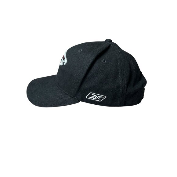 VTG Atlanta Falcons NFL Reebok Black Baseball Cap Hat Adjustable Sz One Size - Picture 3 of 10